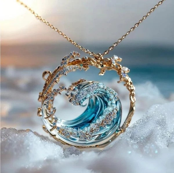 Wave Shape Ring or Earrings